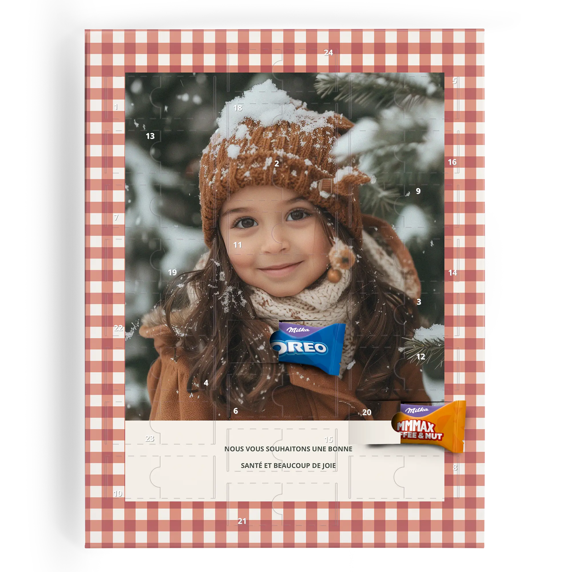 Calendario dell'avvento dei preferiti di Milka