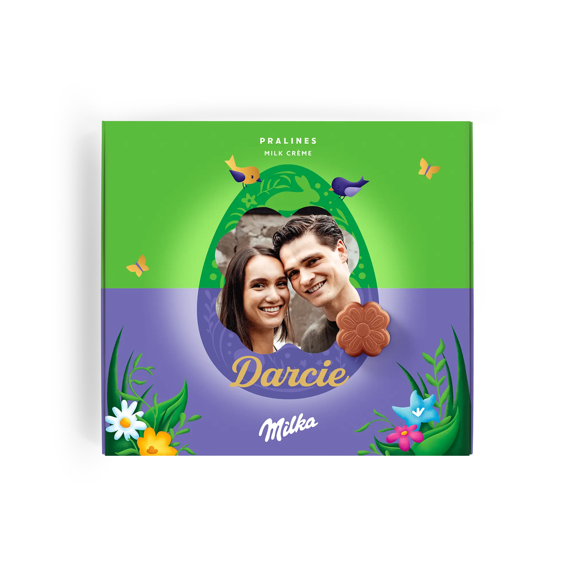 Milka Praline - Pasqua - Fiori - 110 grammi
