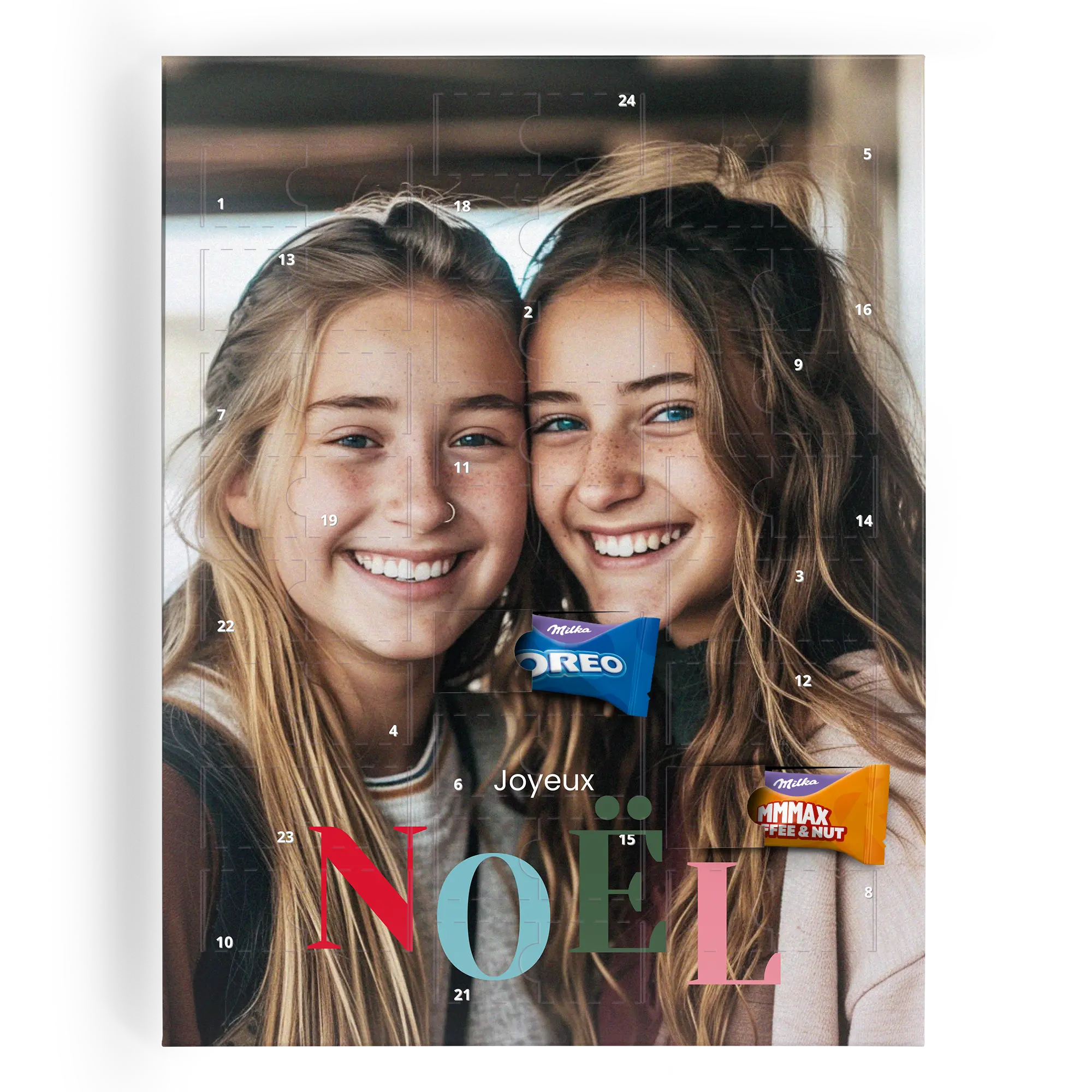 Calendario dell'avvento dei preferiti di Milka