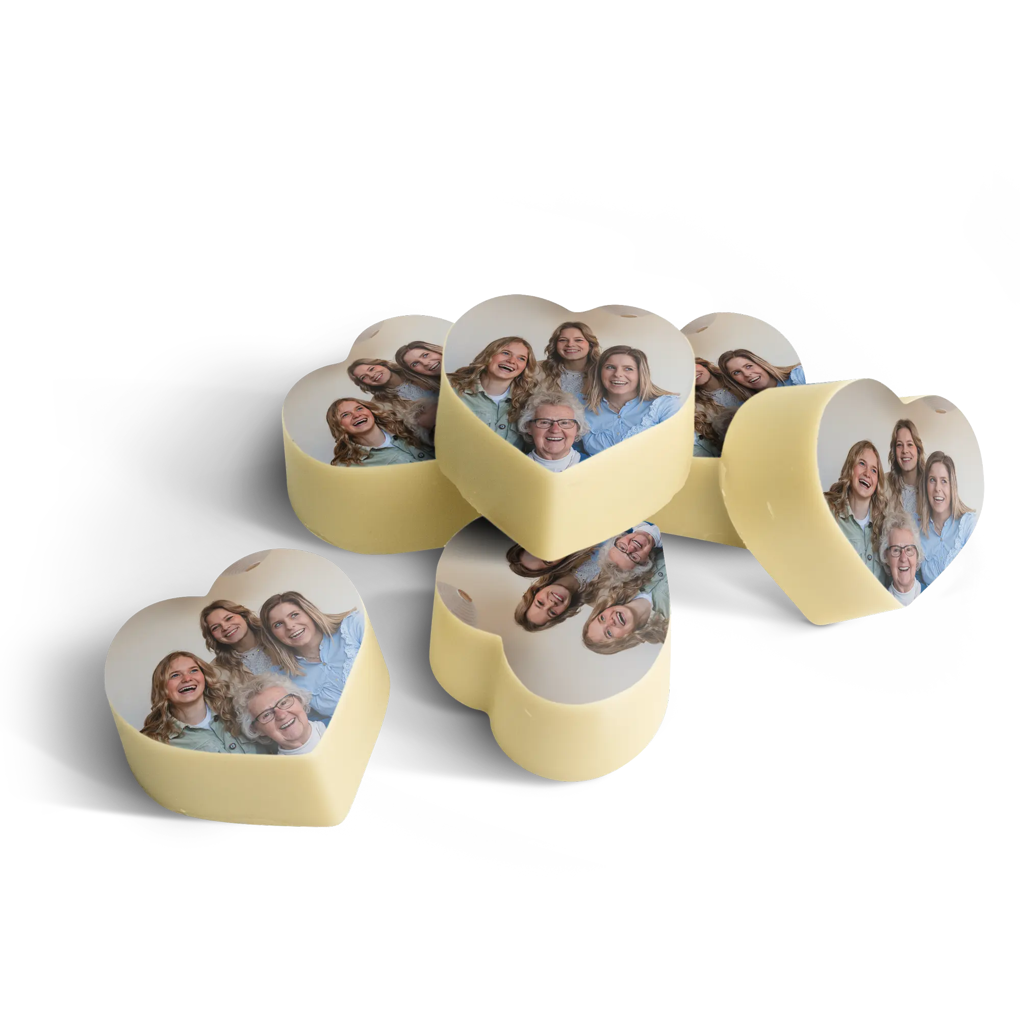 Cioccolatini a Praline - Cuore - set di 24