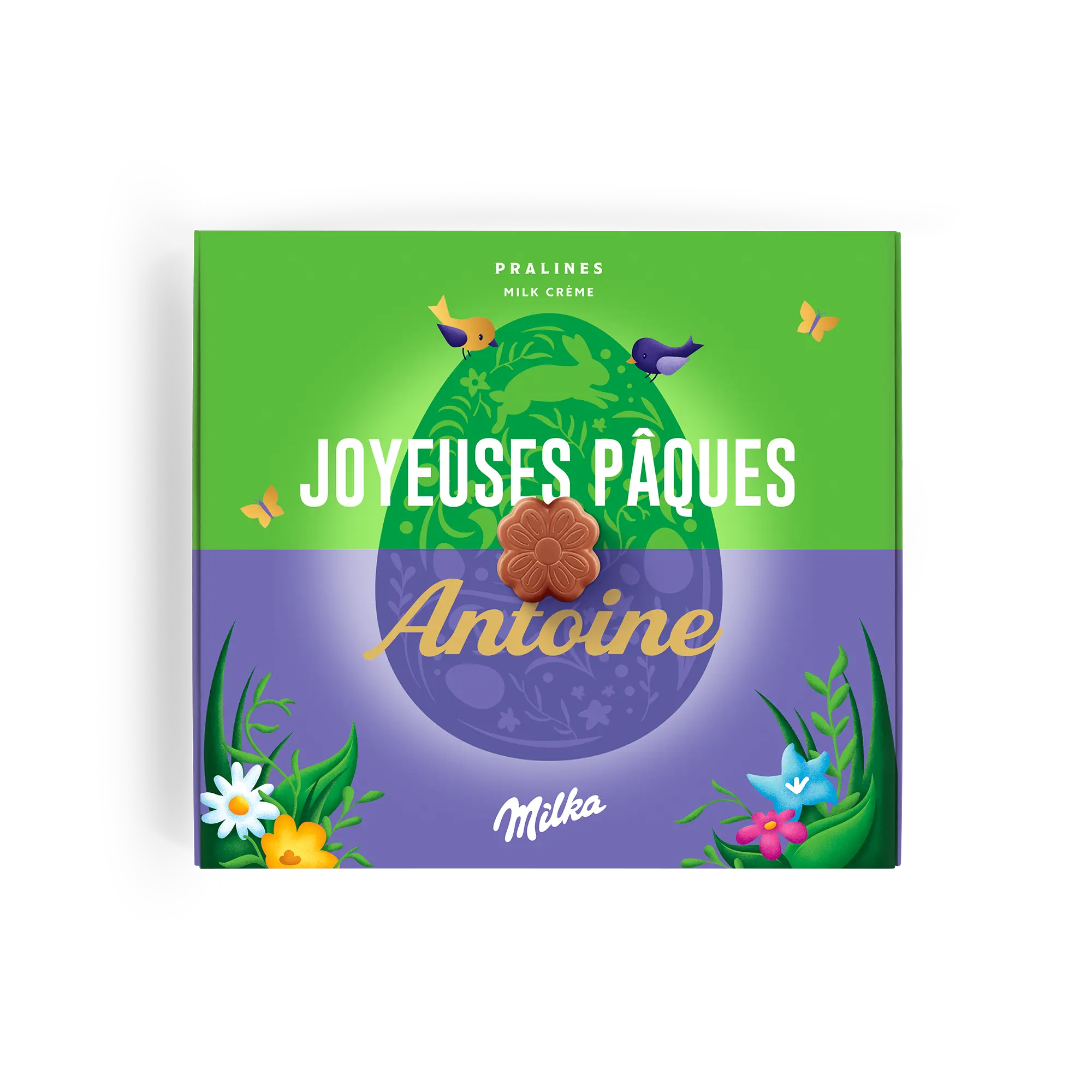 Milka Praline - Pasqua - Fiori - 110 grammi