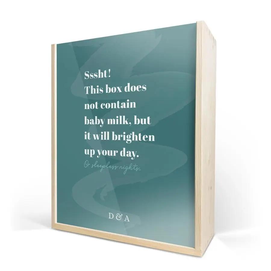 Vino in Cassetta Personalizzata - Riondo Prosecco Spumante