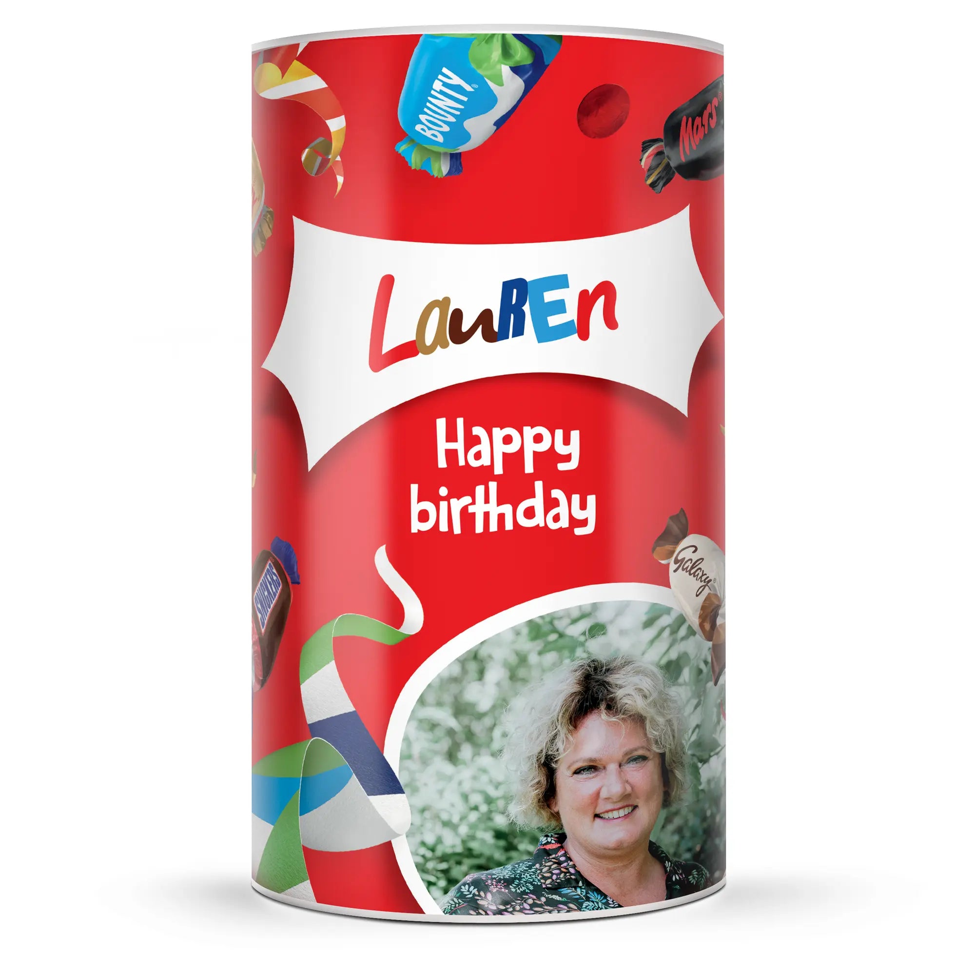 Personalised Celebrations tube