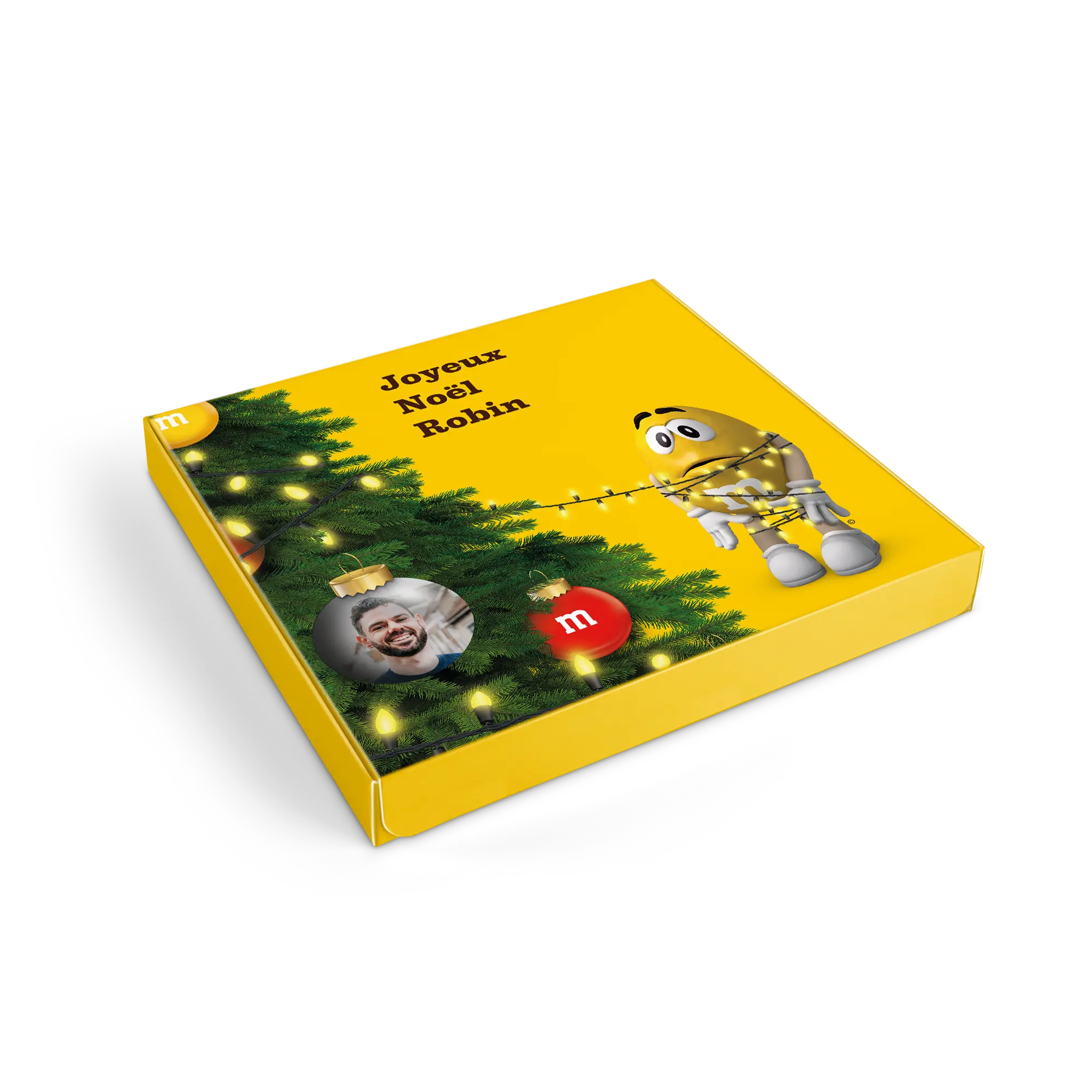 Confezione regalo con cioccolato M&M