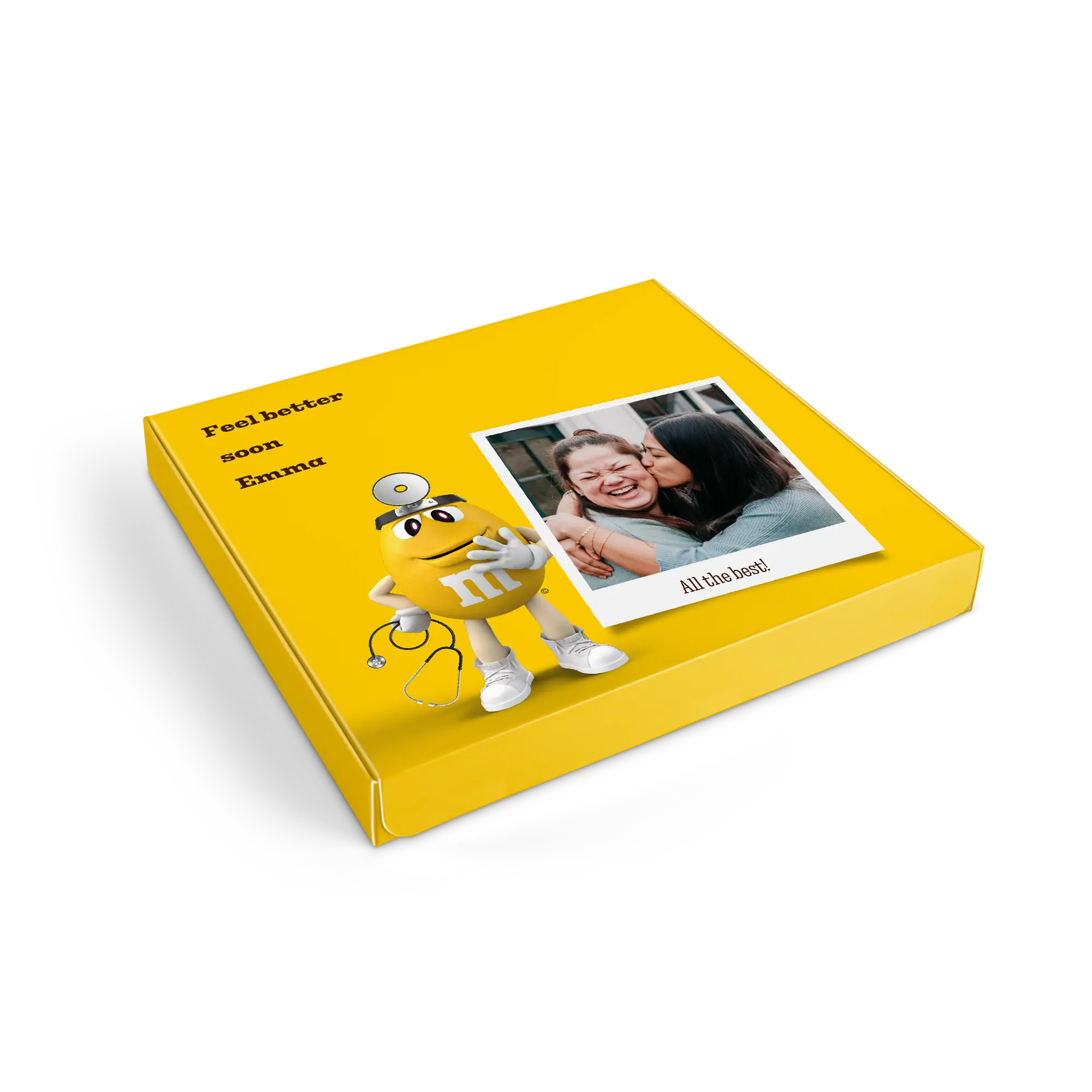 Confezione regalo con cioccolato M&M