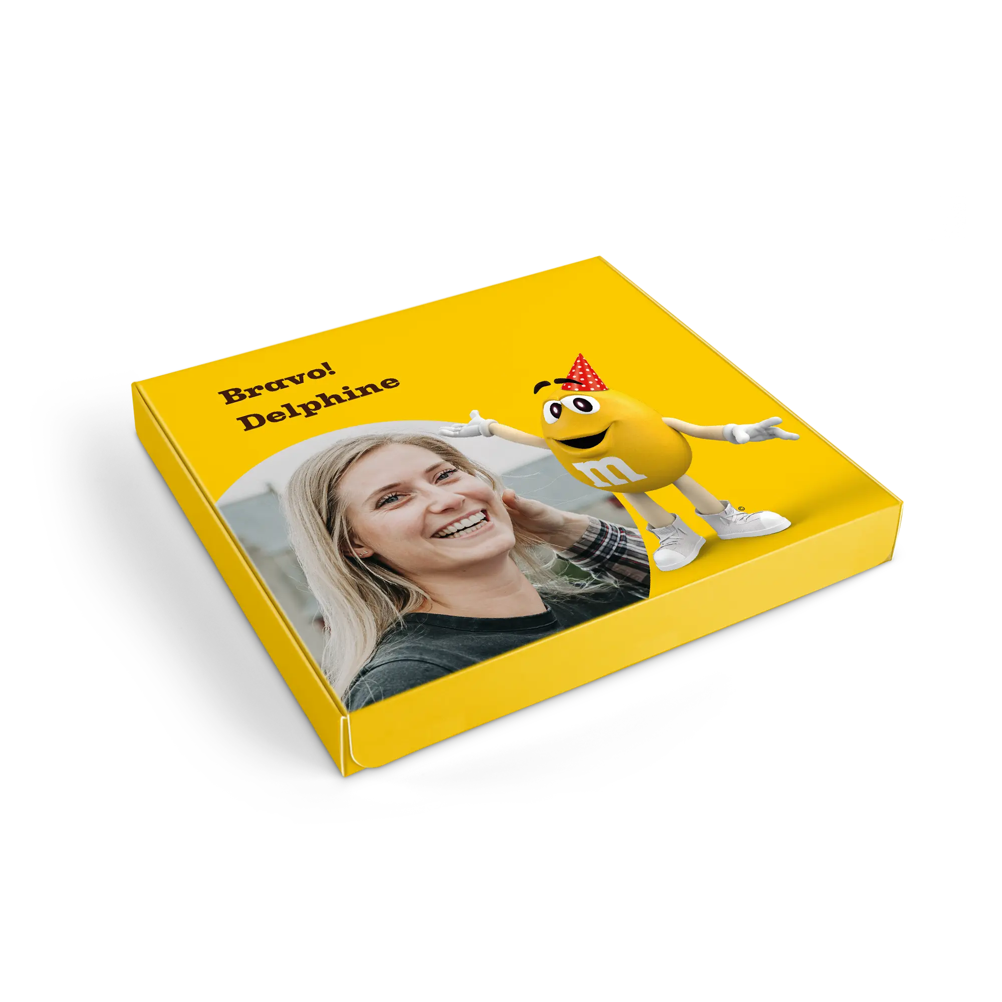 Confezione regalo con cioccolato M&M