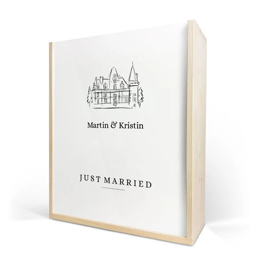 Vino in Cassetta Personalizzata - Riondo Prosecco Spumante