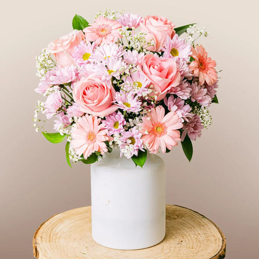 Dressed in Pink Flora Queen