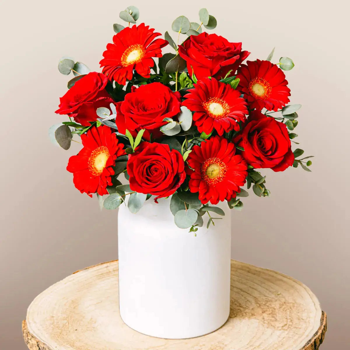 Desiderio Eterno - Rose e Gerbere