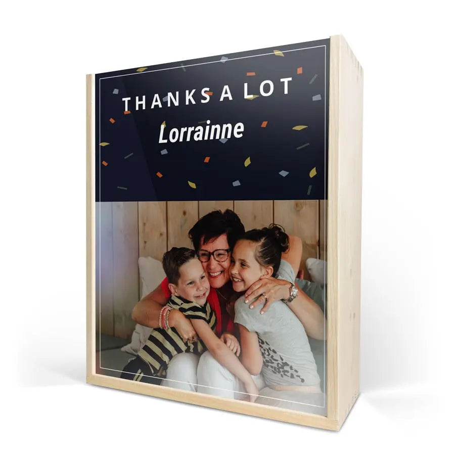 Vino in Cassetta Personalizzata - Riondo Prosecco Spumante