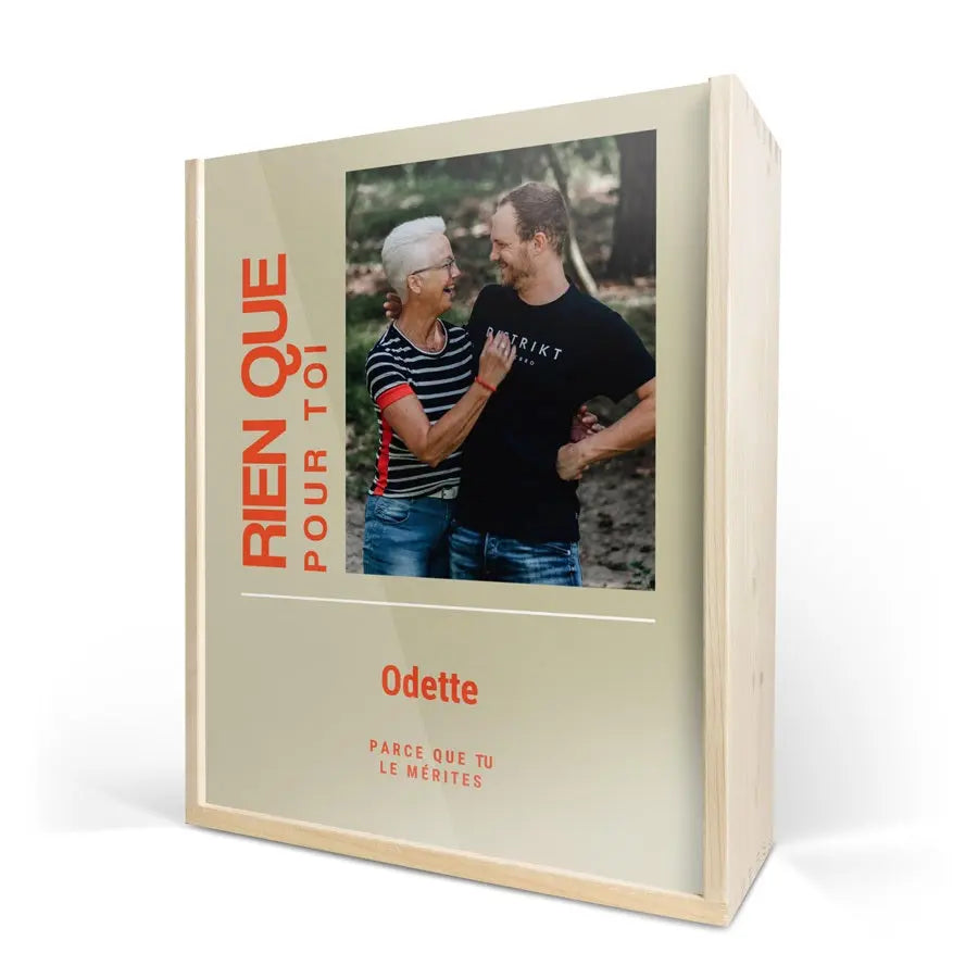 Vino in Cassetta Personalizzata - Riondo Prosecco Spumante