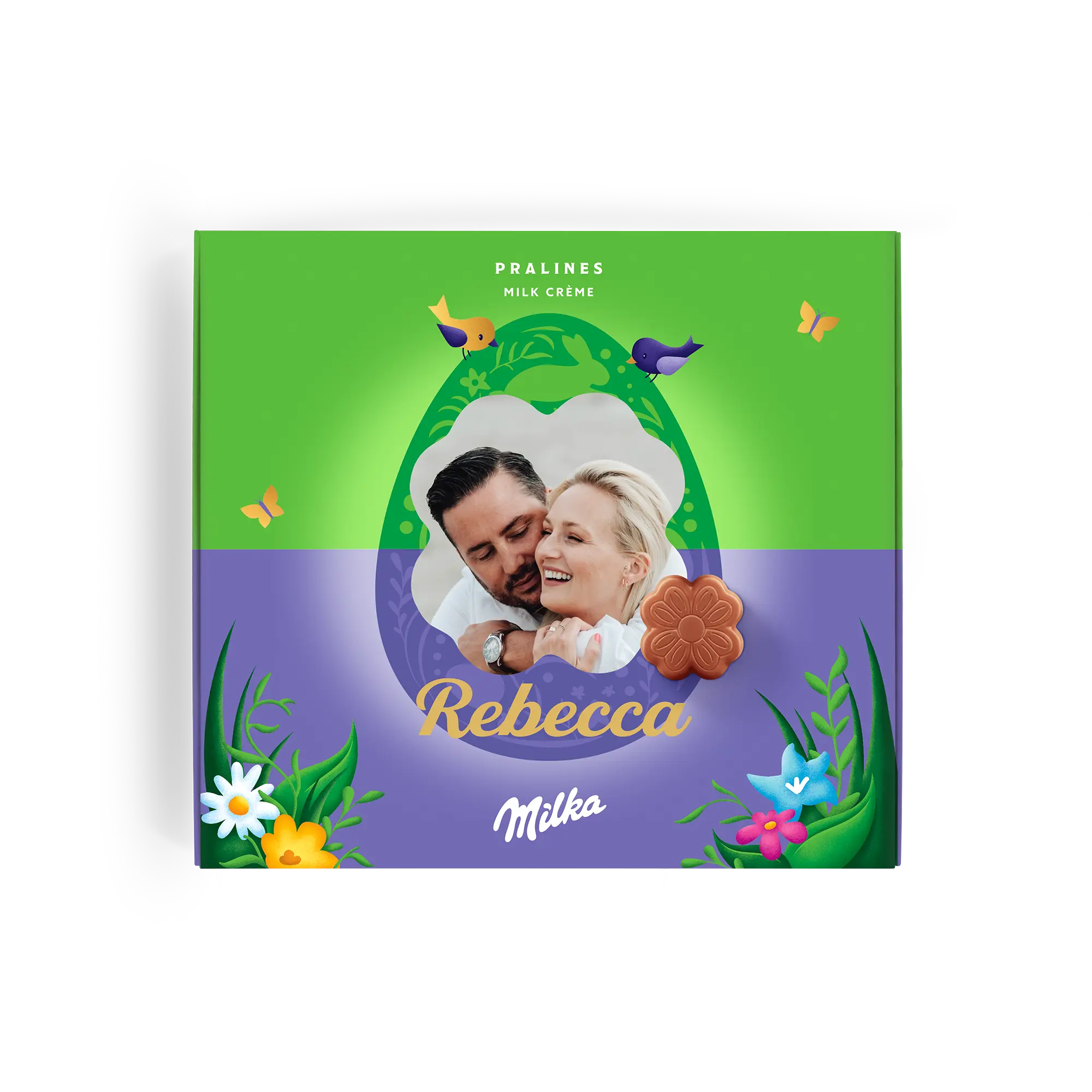 Milka Praline - Pasqua - Fiori - 110 grammi