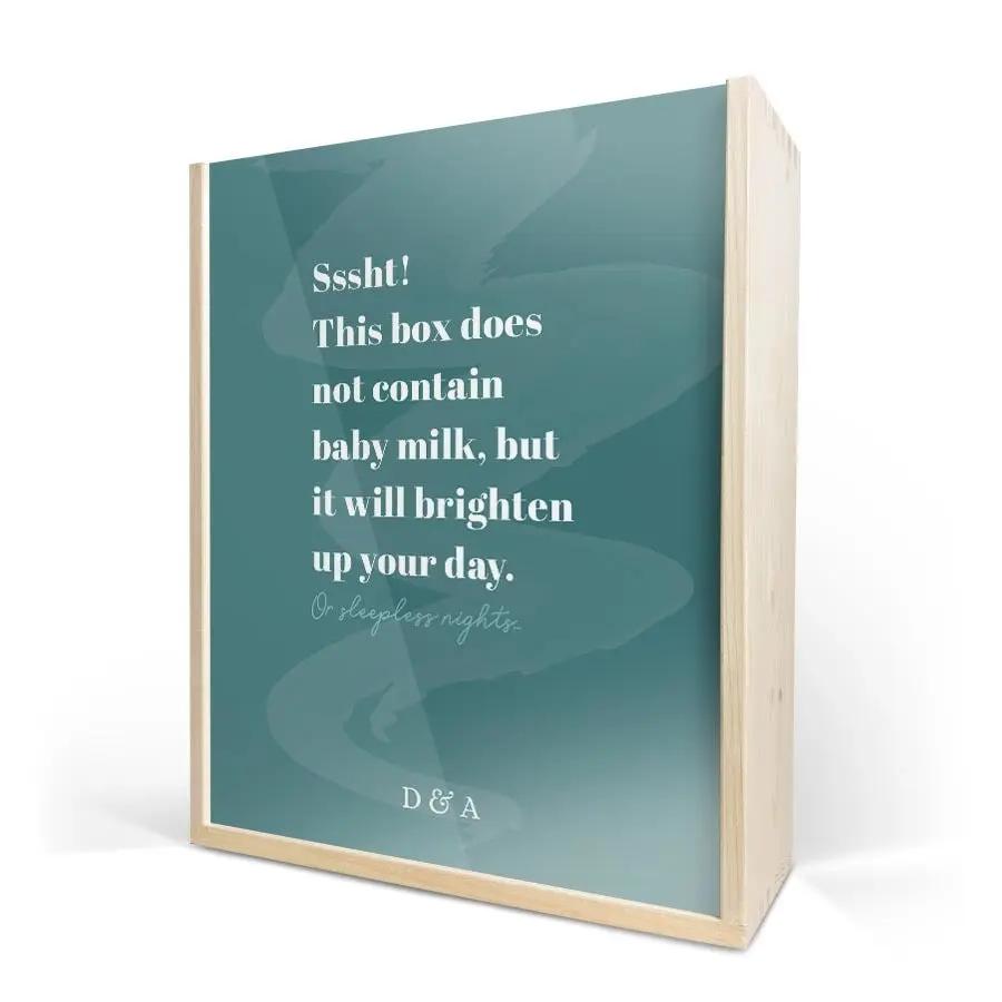 Vino in Cassetta Personalizzata - Riondo Prosecco Spumante