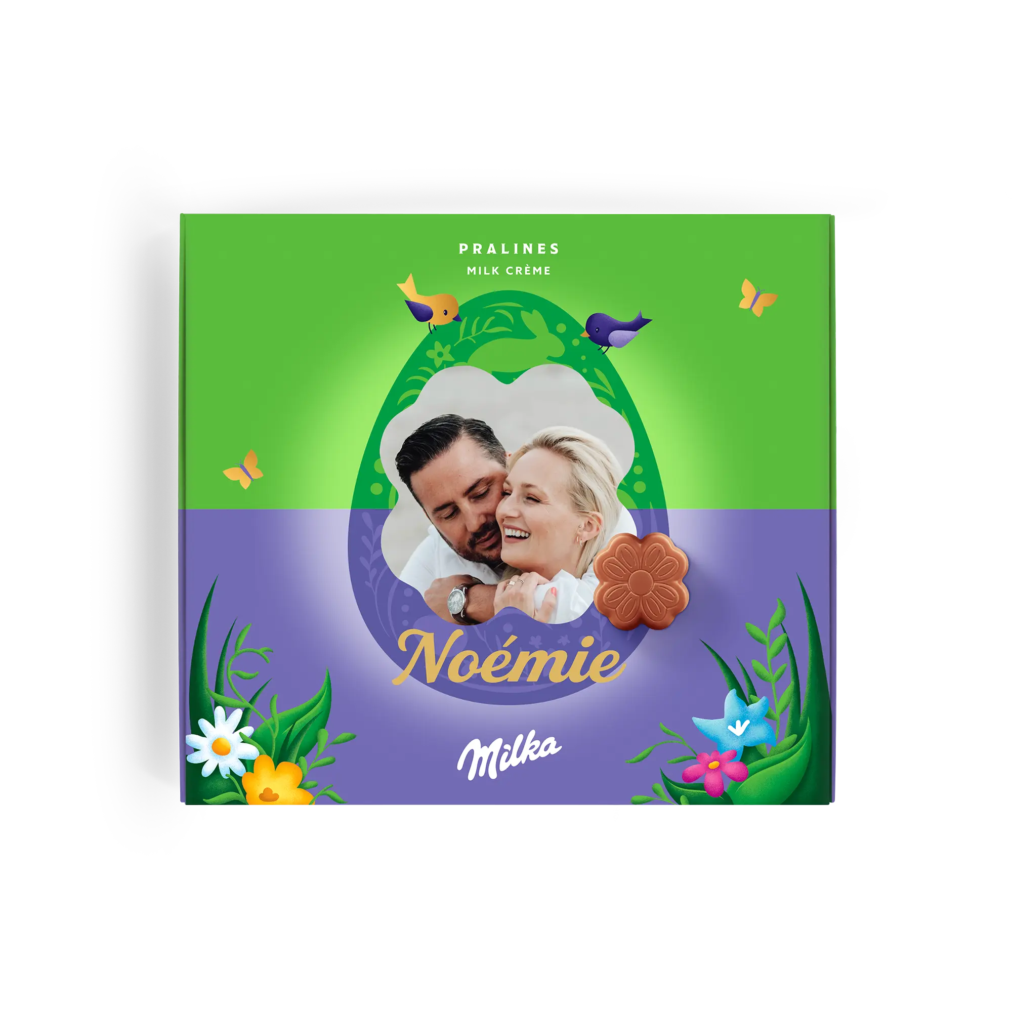 Milka Praline - Pasqua - Fiori - 110 grammi