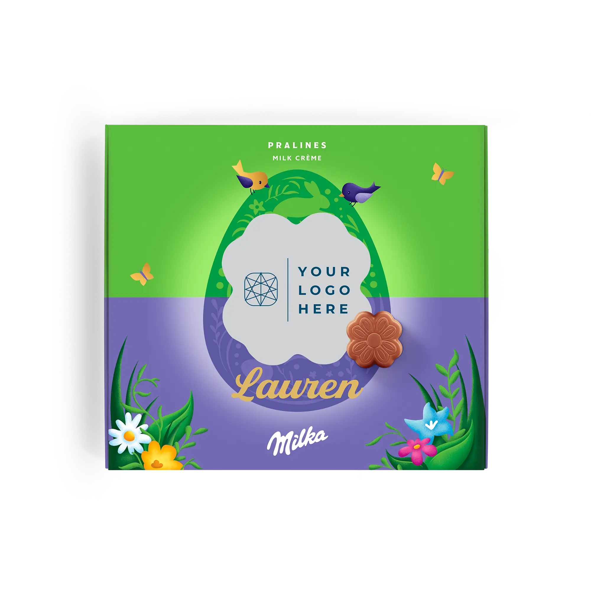 Milka Praline - Pasqua - Fiori - 110 grammi