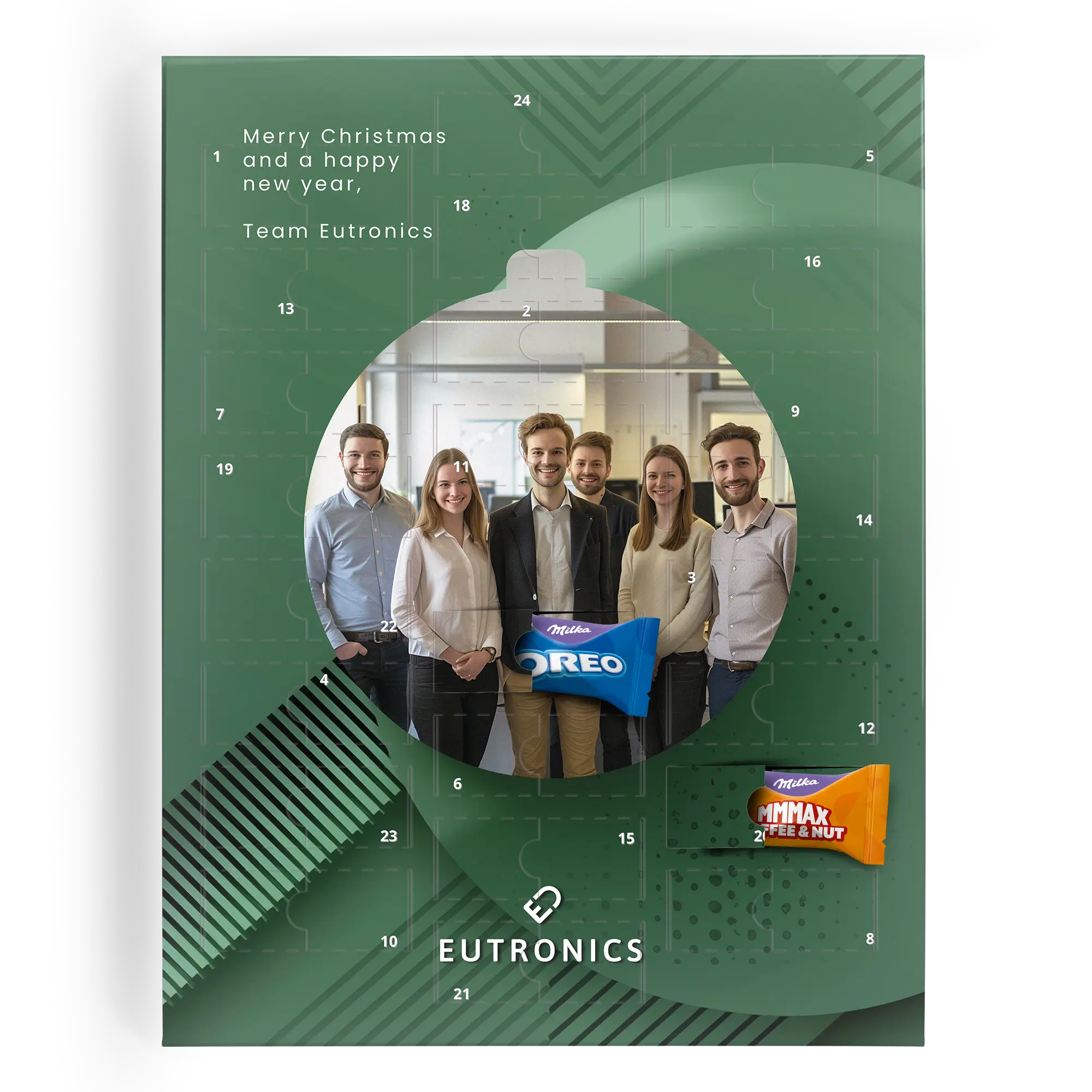 Calendario dell'avvento dei preferiti di Milka