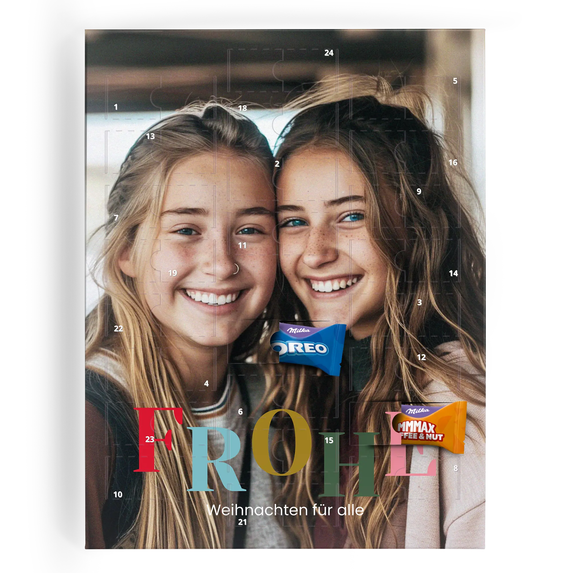 Calendario dell'avvento dei preferiti di Milka