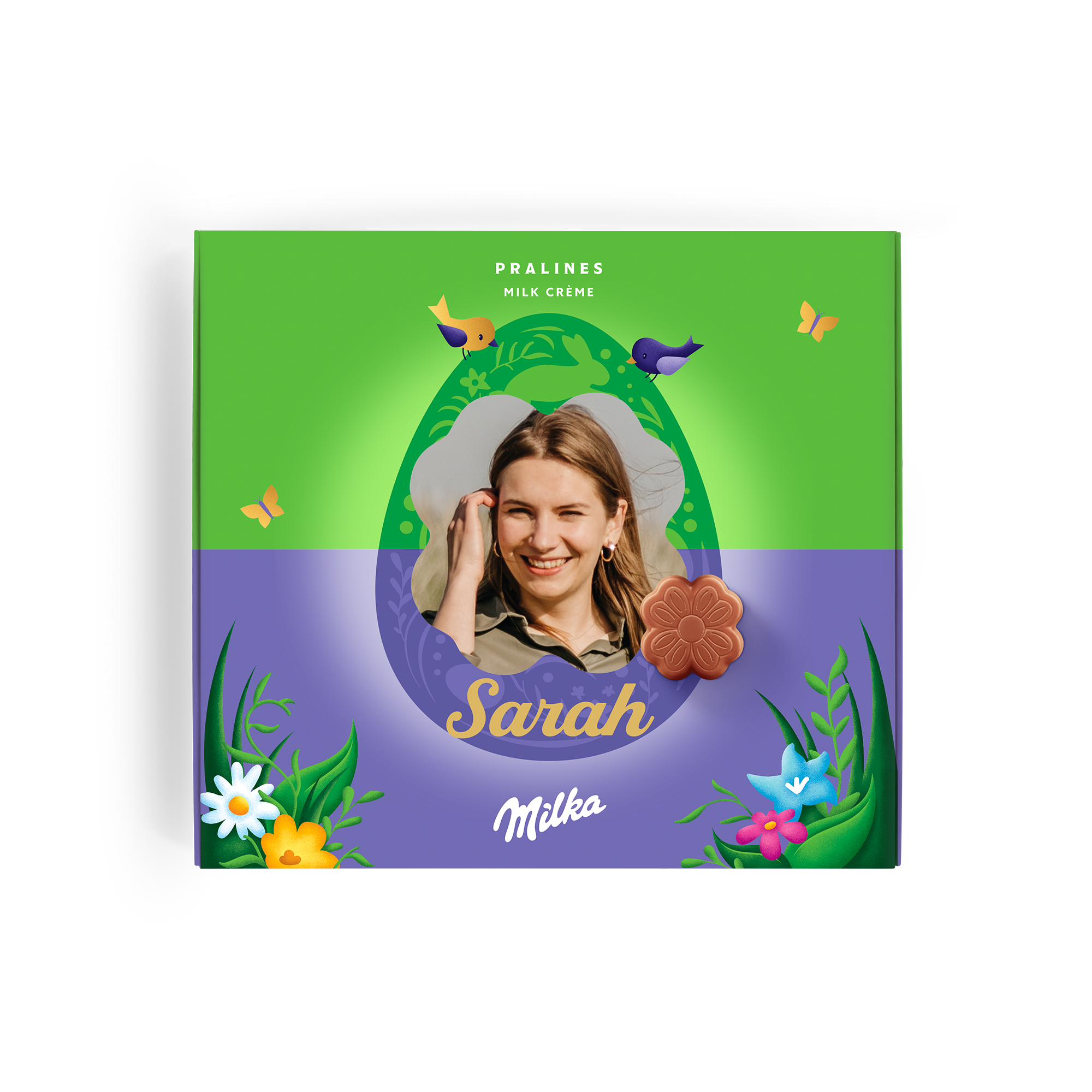 Milka Praline - Pasqua - Fiori - 110 grammi
