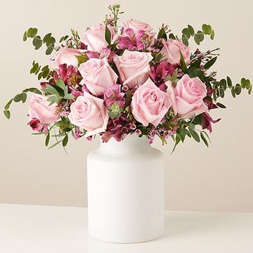 Product photo for Pink Bloom: Rose e Alstromerie