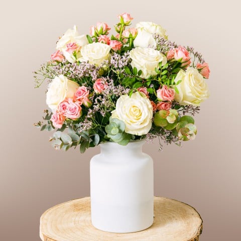 Rose Delight: Rose e Limonium