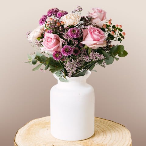 Dolce Madre: rose e garofani