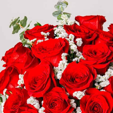 Abbraccio d'Amore: 20 Rose Rosse highlight