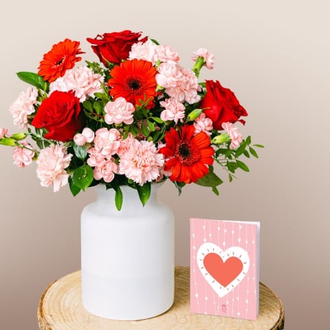 Amore dell'anima: Rose e Gerbere