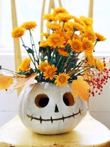 Anche i mostri di Halloween amano i fiori