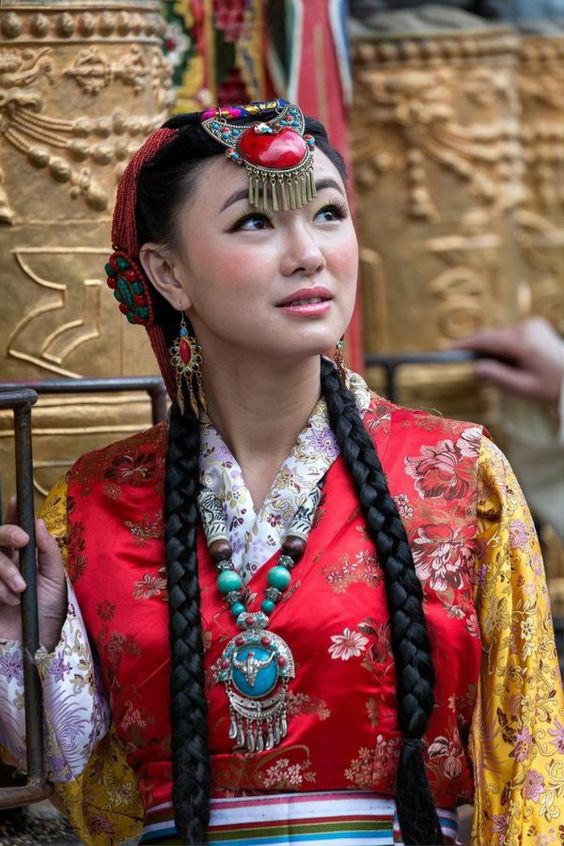 abiti da sposa in tibet