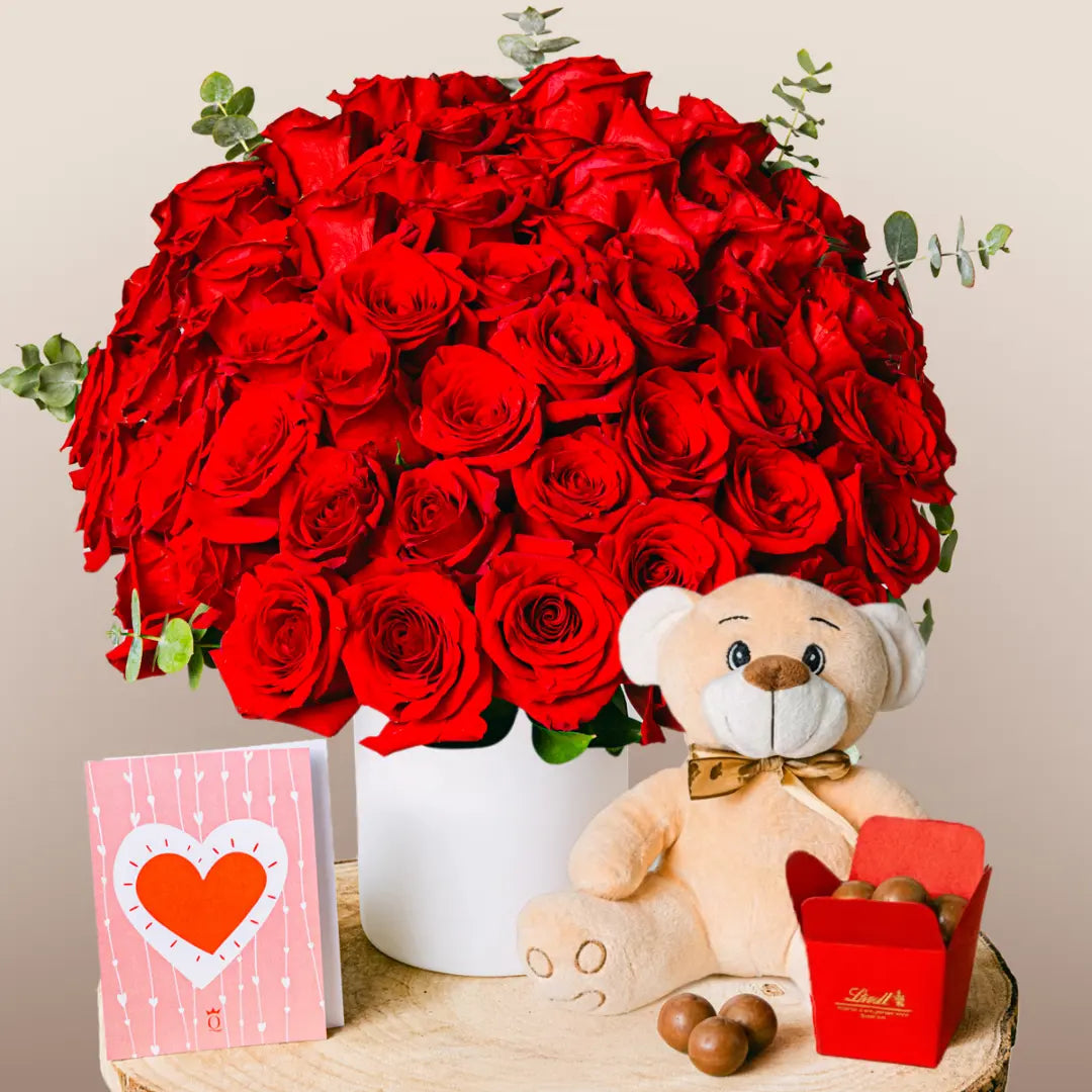 Luxury Love - 60 roses – Flora Queen