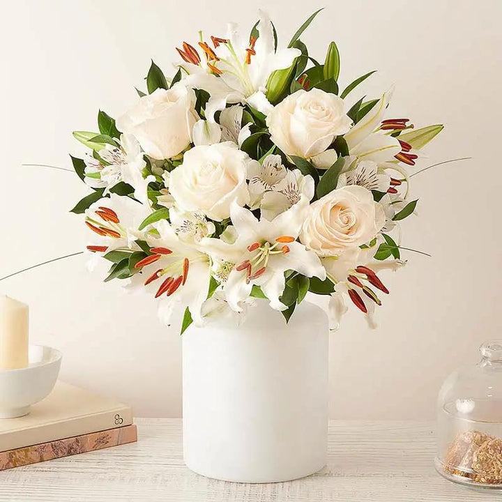 Pure White Flora Queen