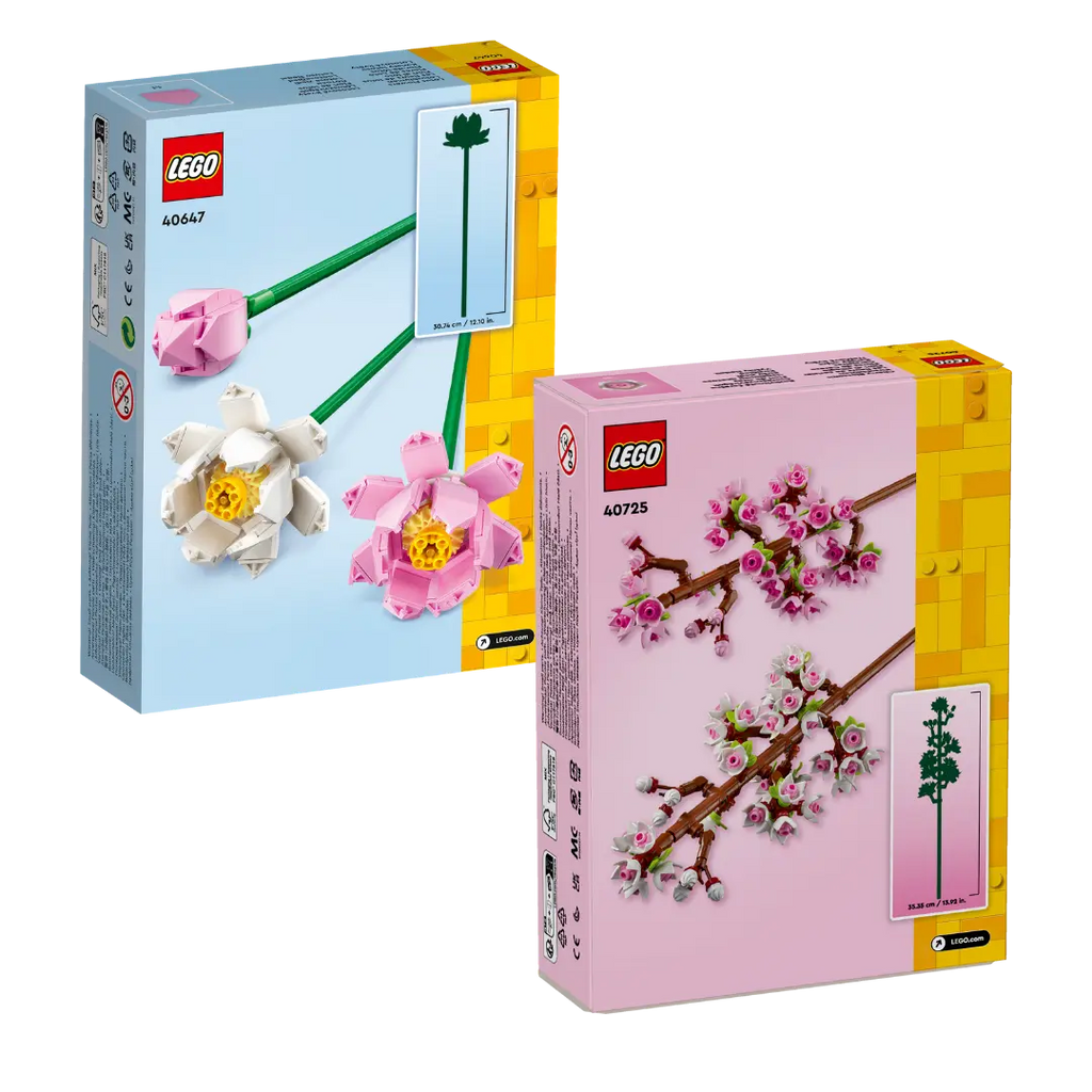 LEGO Set Cherry Blossoms and Lotus Flora Queen Flora Queen